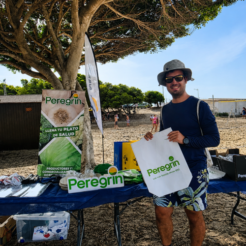 Recogida de residuos en la Playa Mar Rabiosa de San Juan de los Terreros
